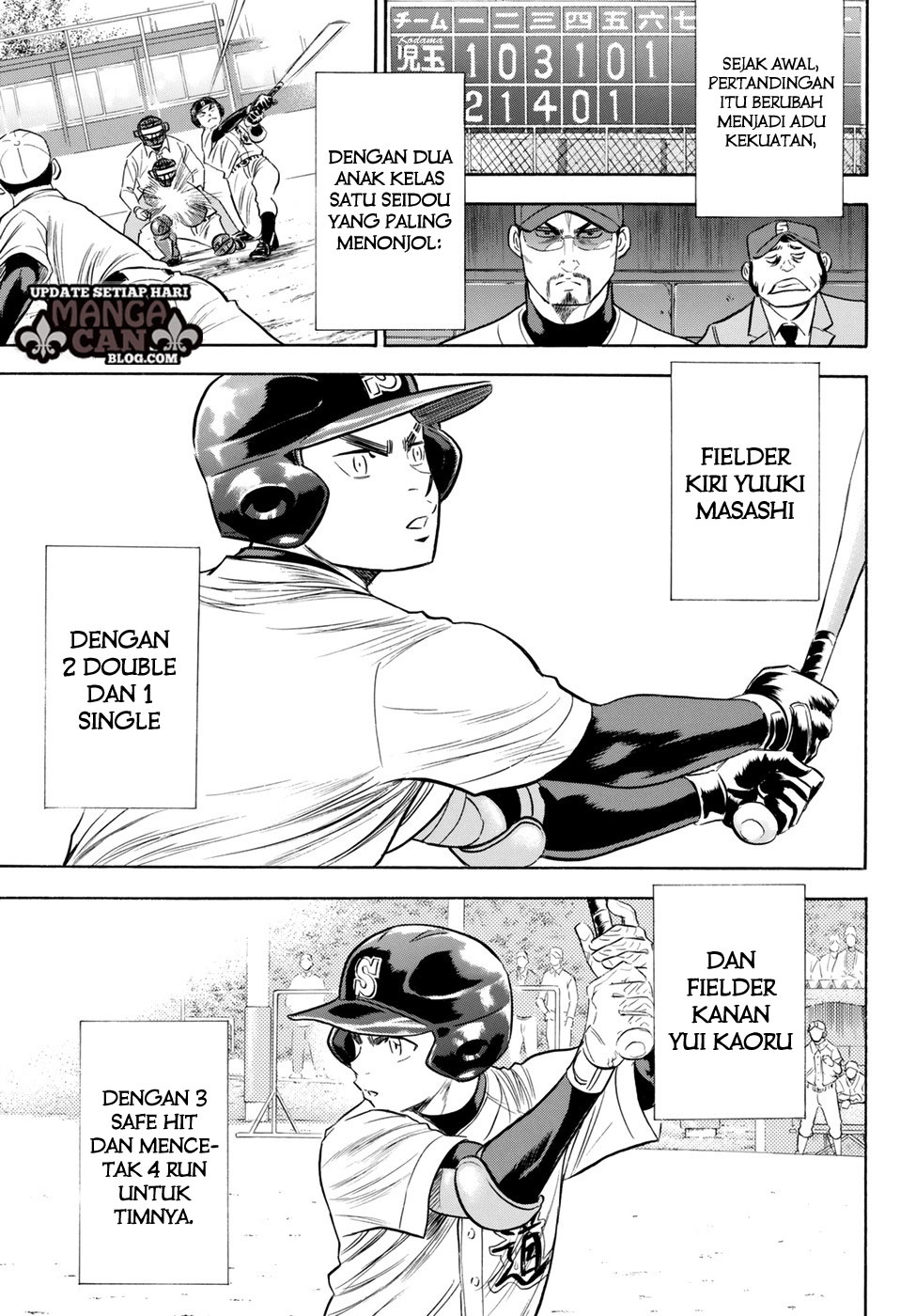 Diamond no Ace Act 2 Bab 86 halaman 13