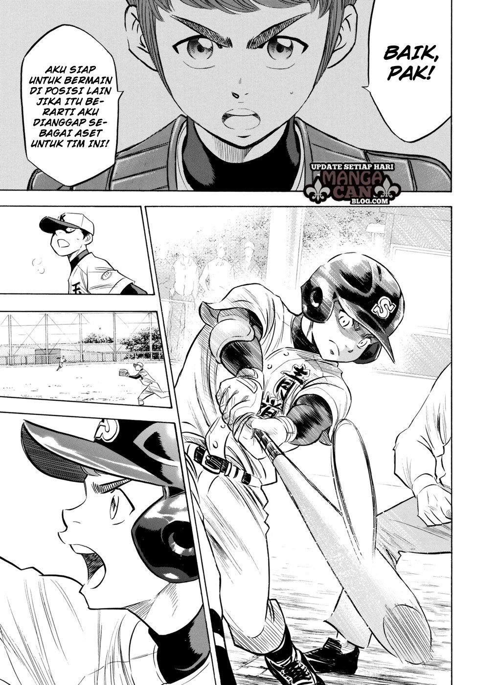 Diamond no Ace Act 2 Bab 86 halaman 15