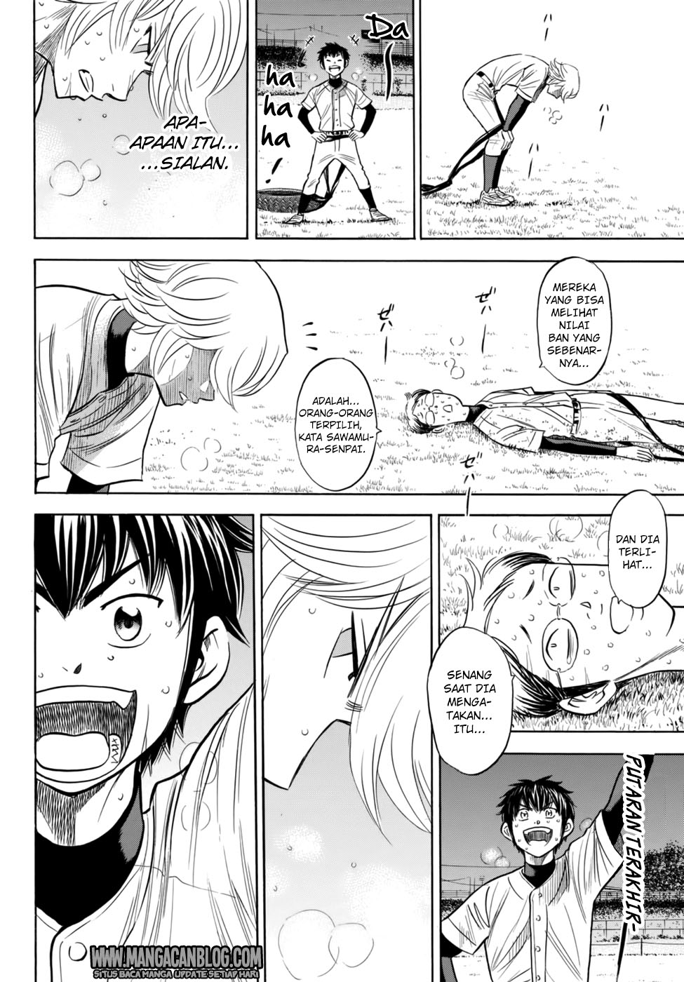 Diamond no Ace Act 2 chapter 87 halaman 8