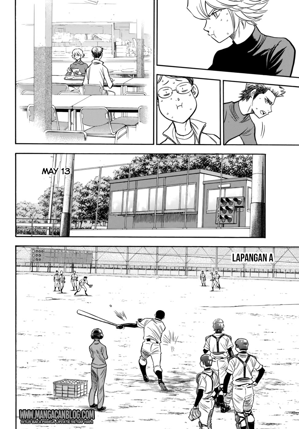 Diamond no Ace Act 2 chapter 87 halaman 10