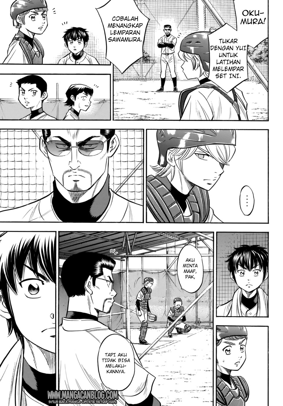 Diamond no Ace Act 2 chapter 87 halaman 15