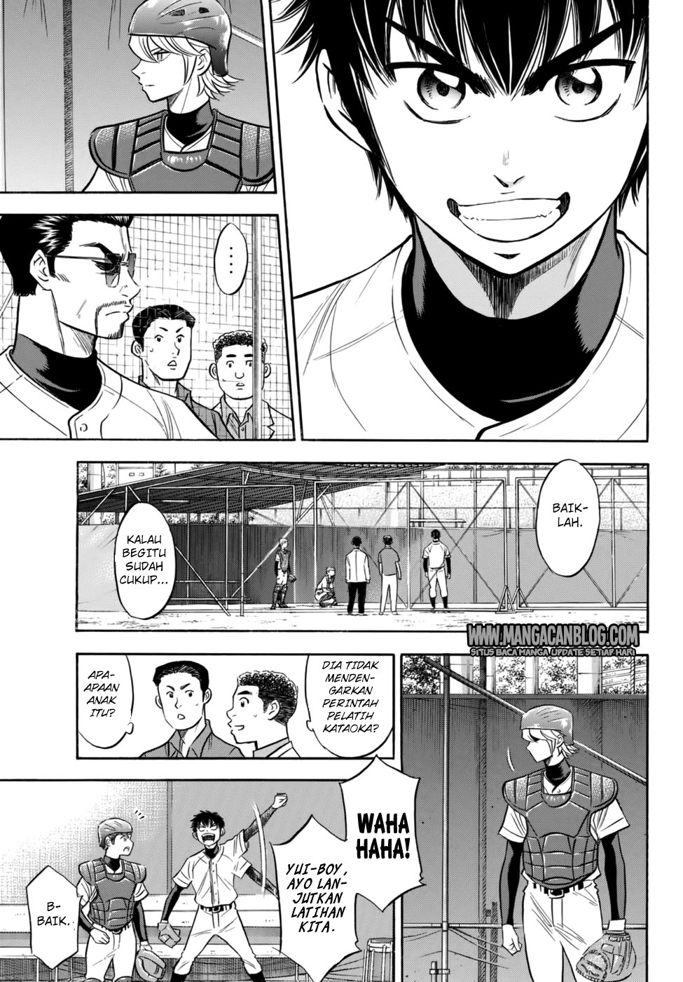 Diamond no Ace Act 2 chapter 87 halaman 19