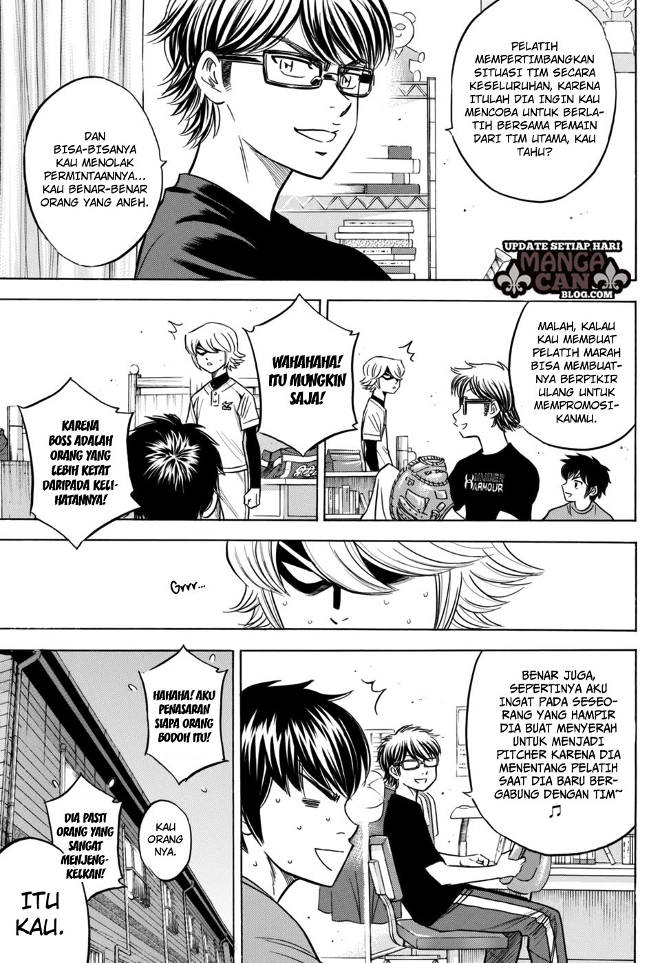 Diamond no Ace Act 2 Bab 88 halaman 5