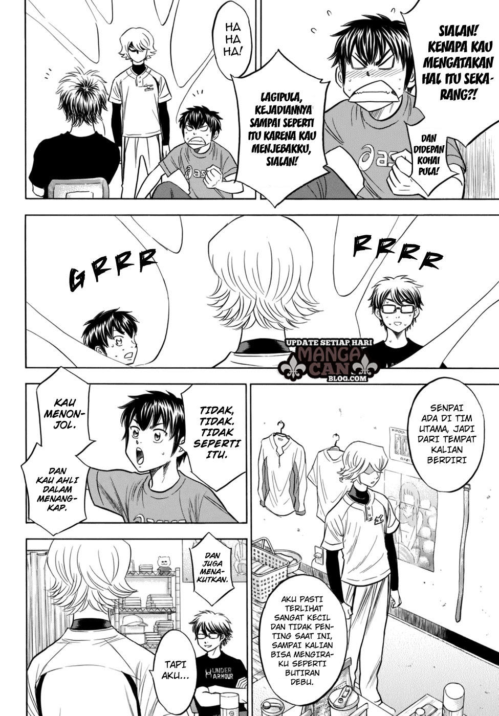 Diamond no Ace Act 2 Bab 88 halaman 6