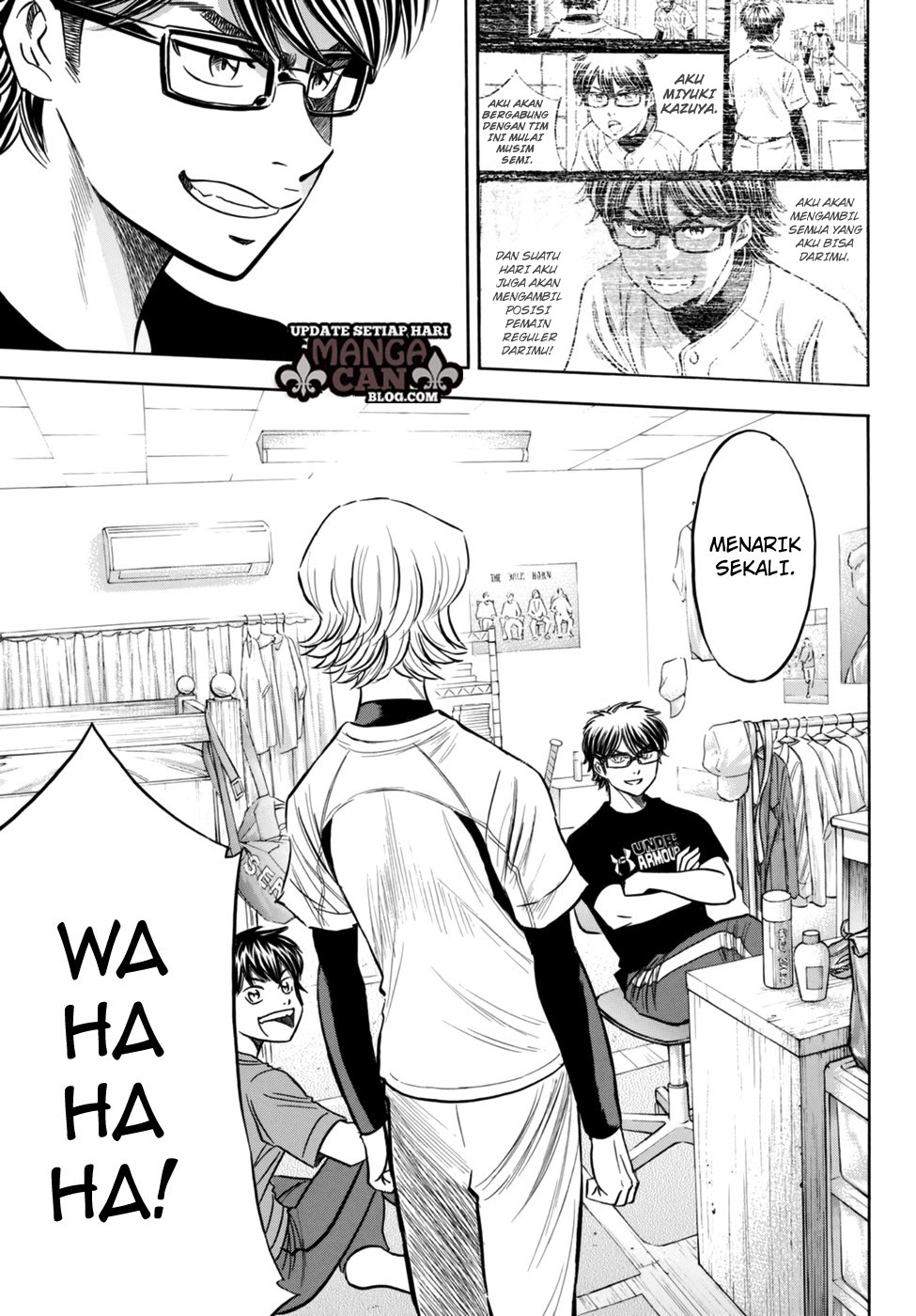 Diamond no Ace Act 2 Bab 88 halaman 9