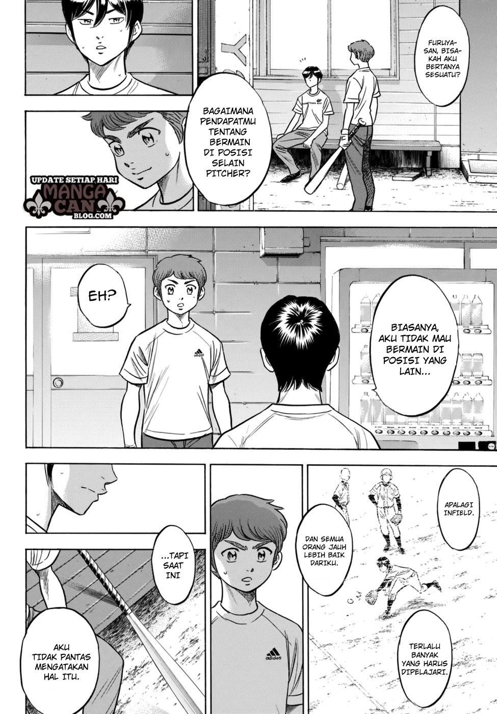 Diamond no Ace Act 2 Bab 88 halaman 12