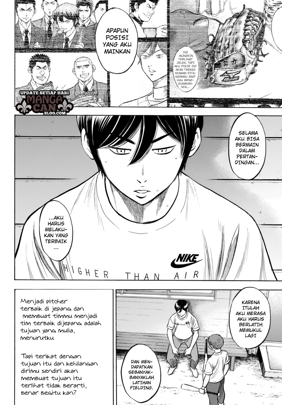 Diamond no Ace Act 2 Bab 88 halaman 14