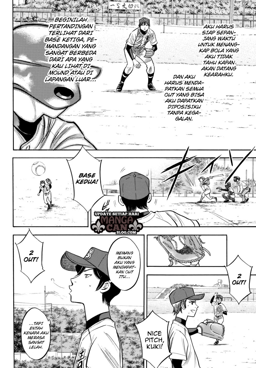 Diamond no Ace Act 2 Bab 89 halaman 4