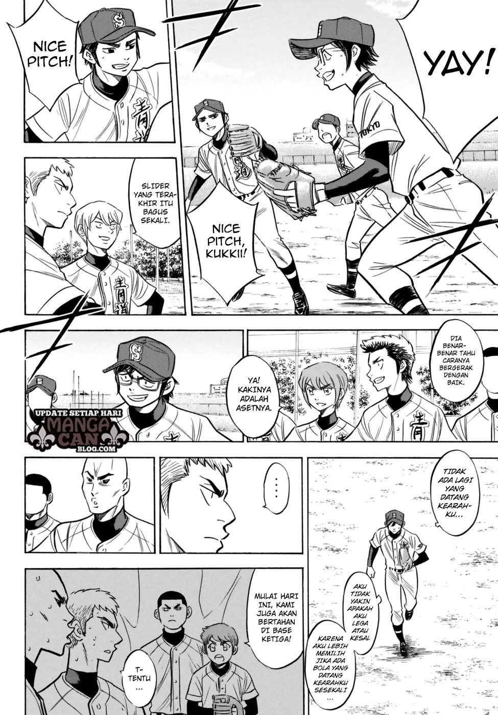 Diamond no Ace Act 2 Bab 89 halaman 6