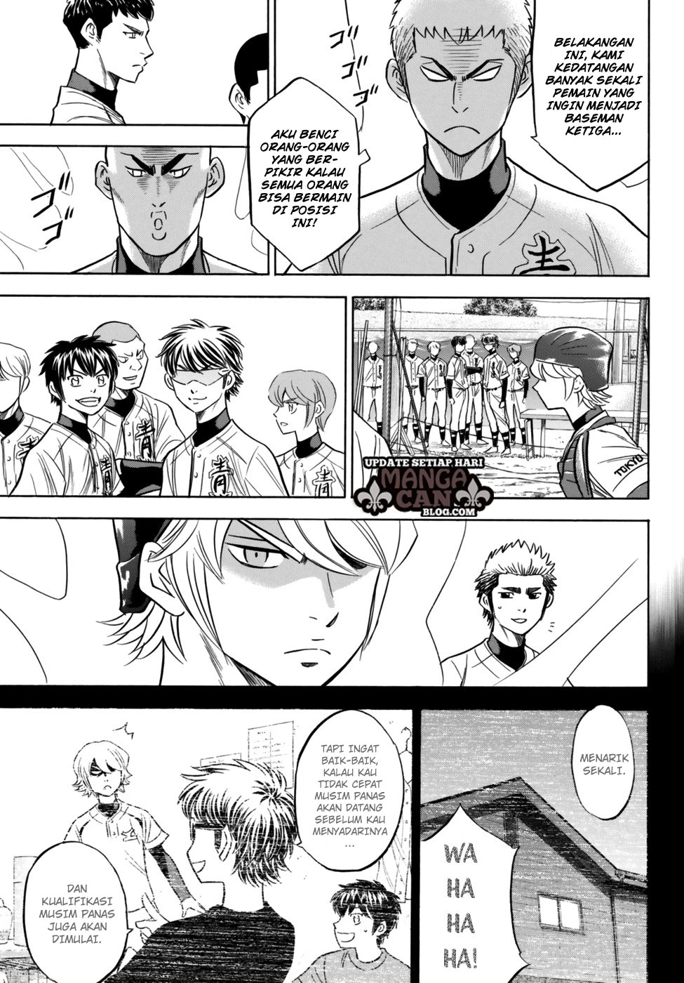 Diamond no Ace Act 2 Bab 89 halaman 7