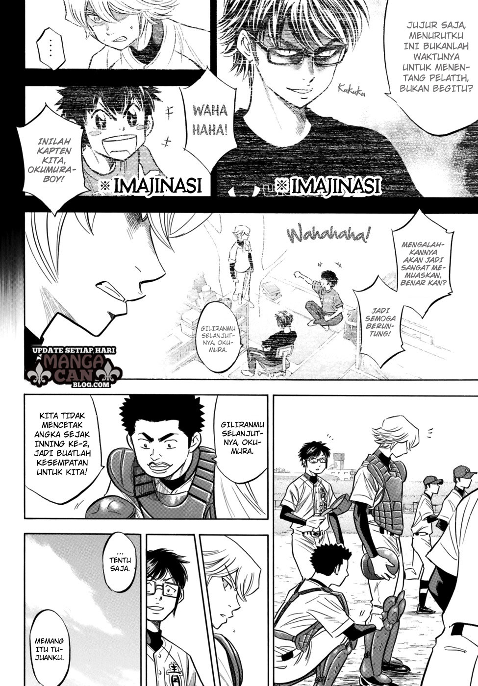 Diamond no Ace Act 2 Bab 89 halaman 8