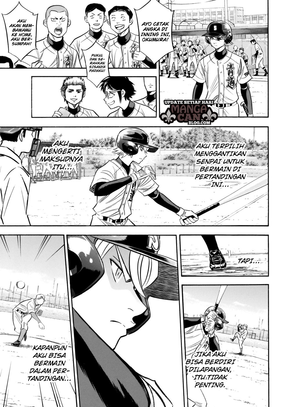 Diamond no Ace Act 2 Bab 89 halaman 9