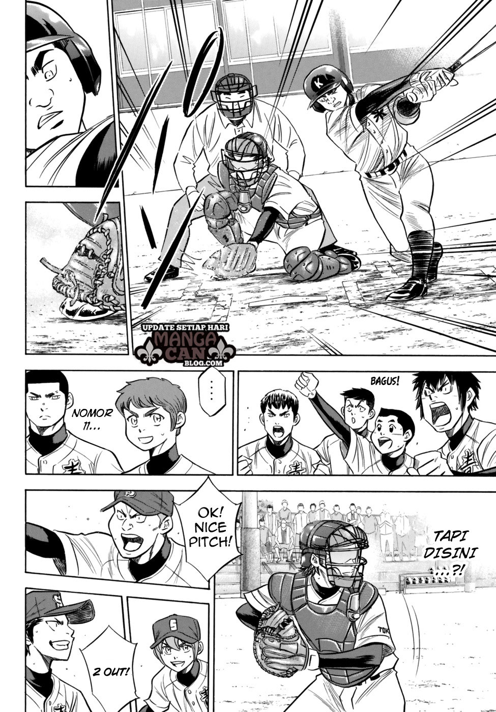 Diamond no Ace Act 2 Bab 89 halaman 14