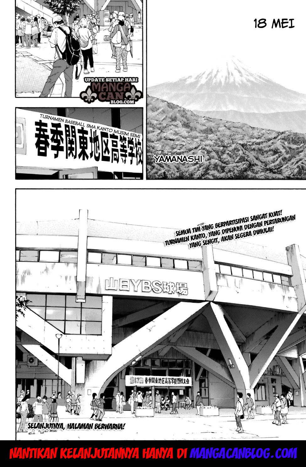 Diamond no Ace Act 2 Bab 89 halaman 20
