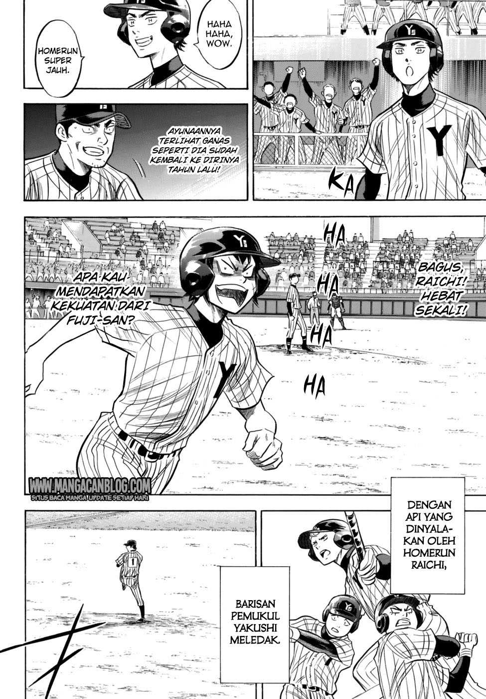 Diamond no Ace Act 2 Bab 90 halaman 9