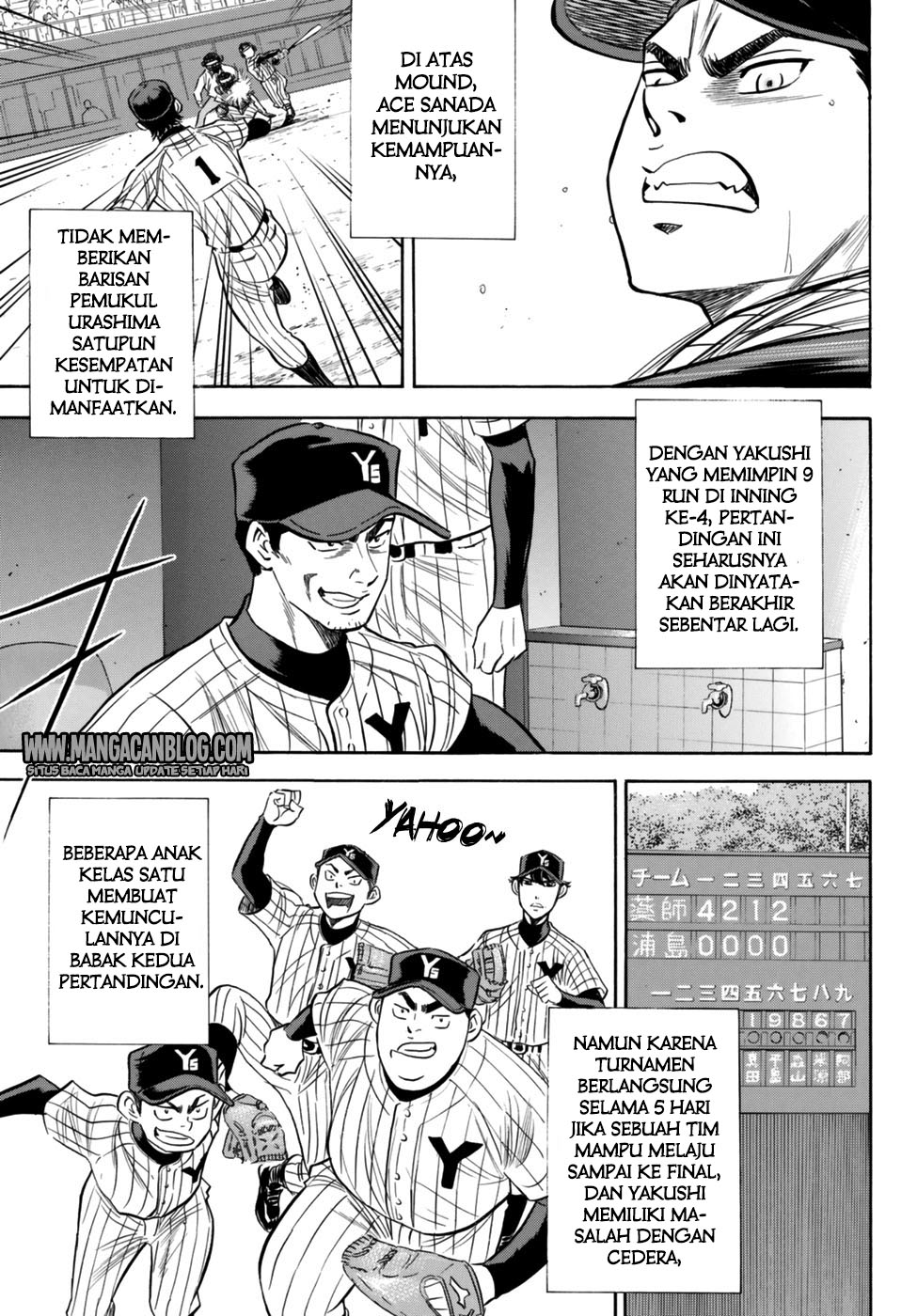 Diamond no Ace Act 2 Bab 90 halaman 10