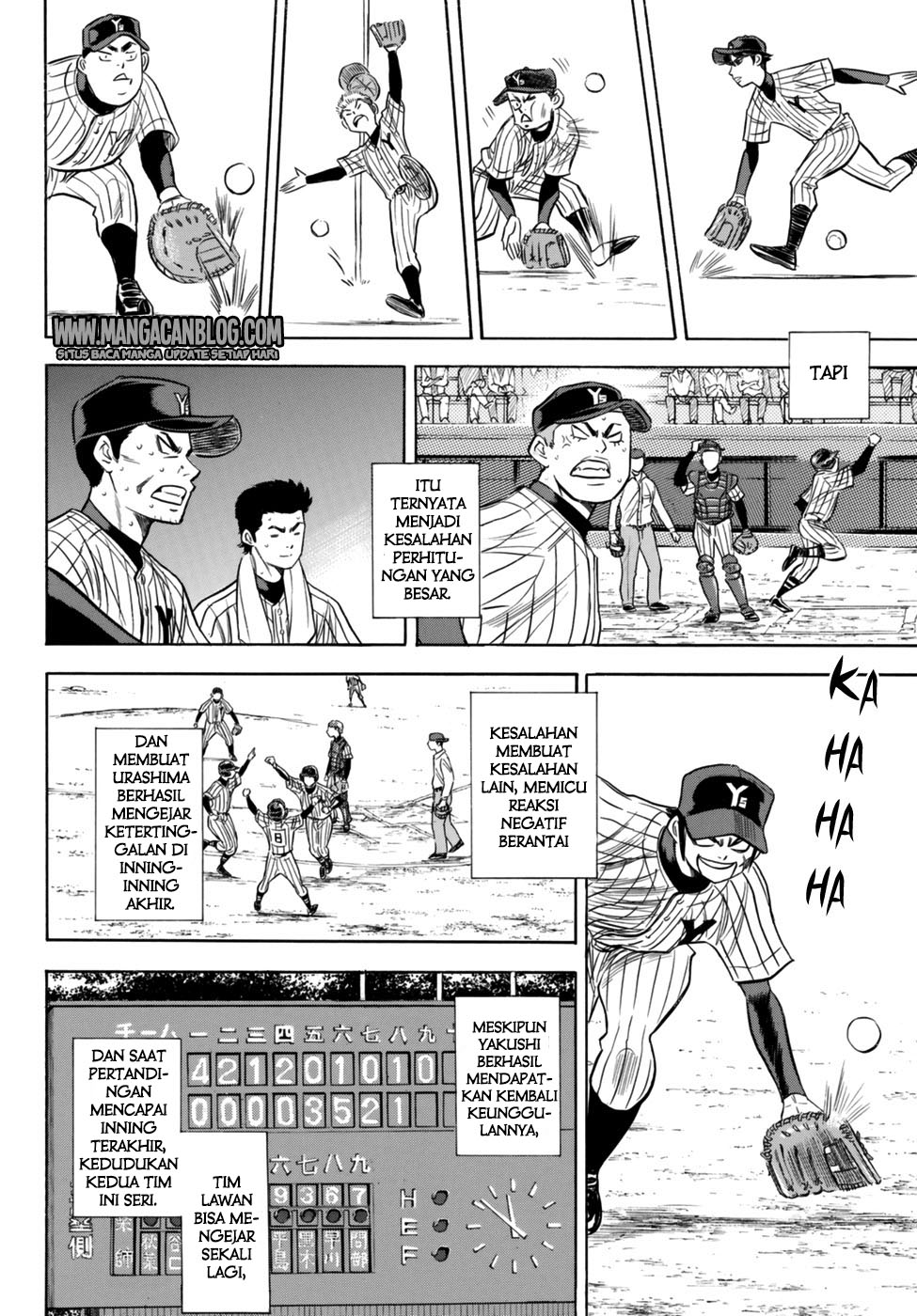 Diamond no Ace Act 2 Bab 90 halaman 11