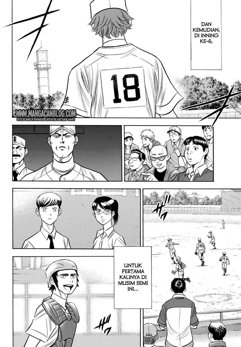 Diamond no Ace Act 2 Bab 90 halaman 19