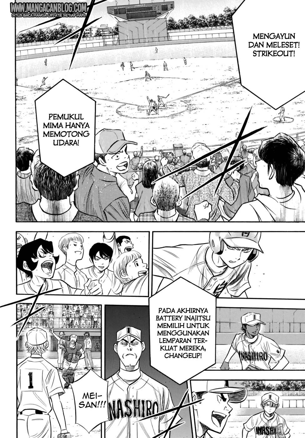 Diamond no Ace Act 2 Bab 92 halaman 8