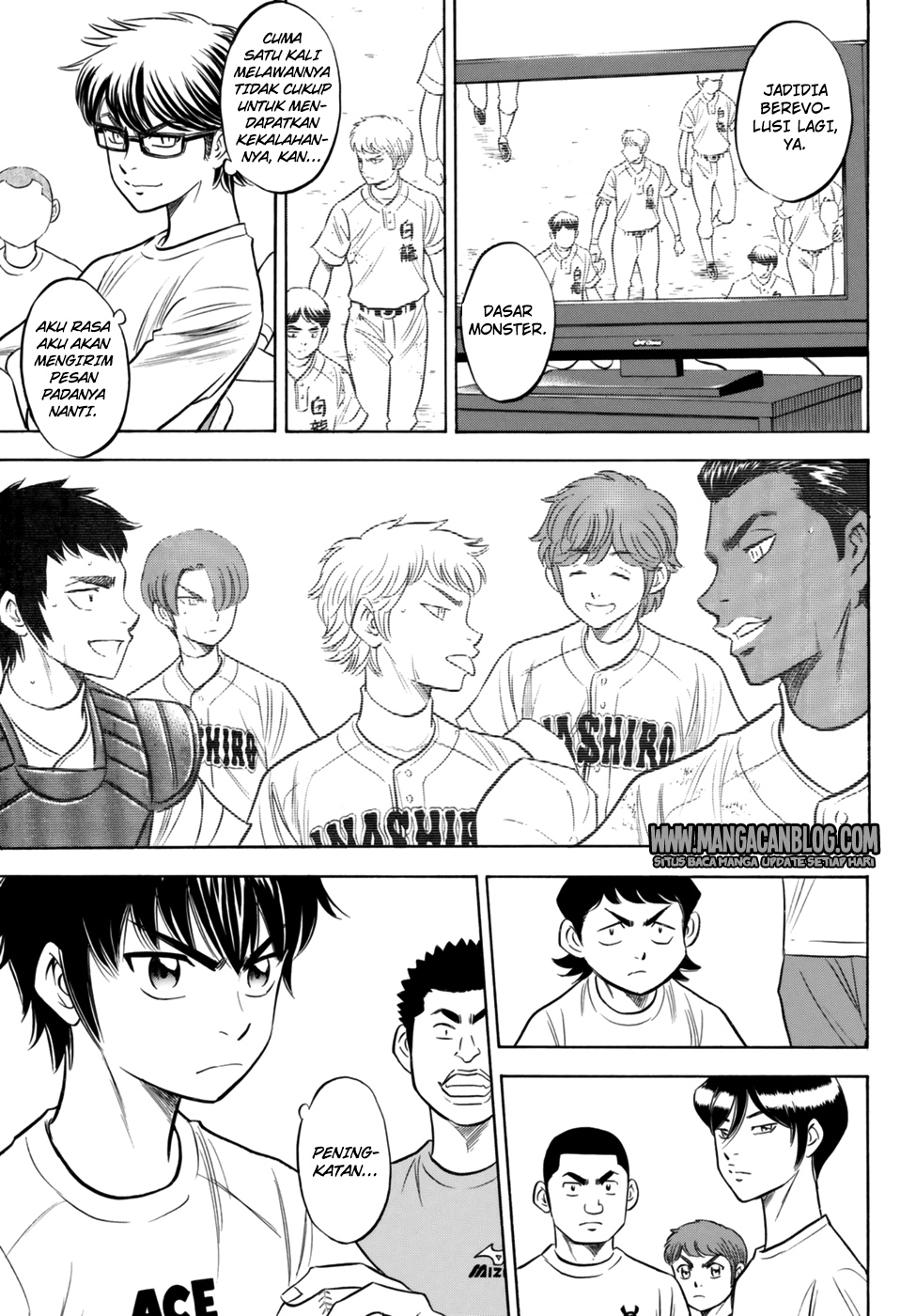 Diamond no Ace Act 2 Bab 92 halaman 11