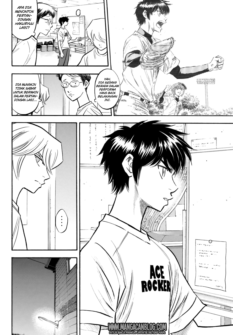 Diamond no Ace Act 2 Bab 92 halaman 18