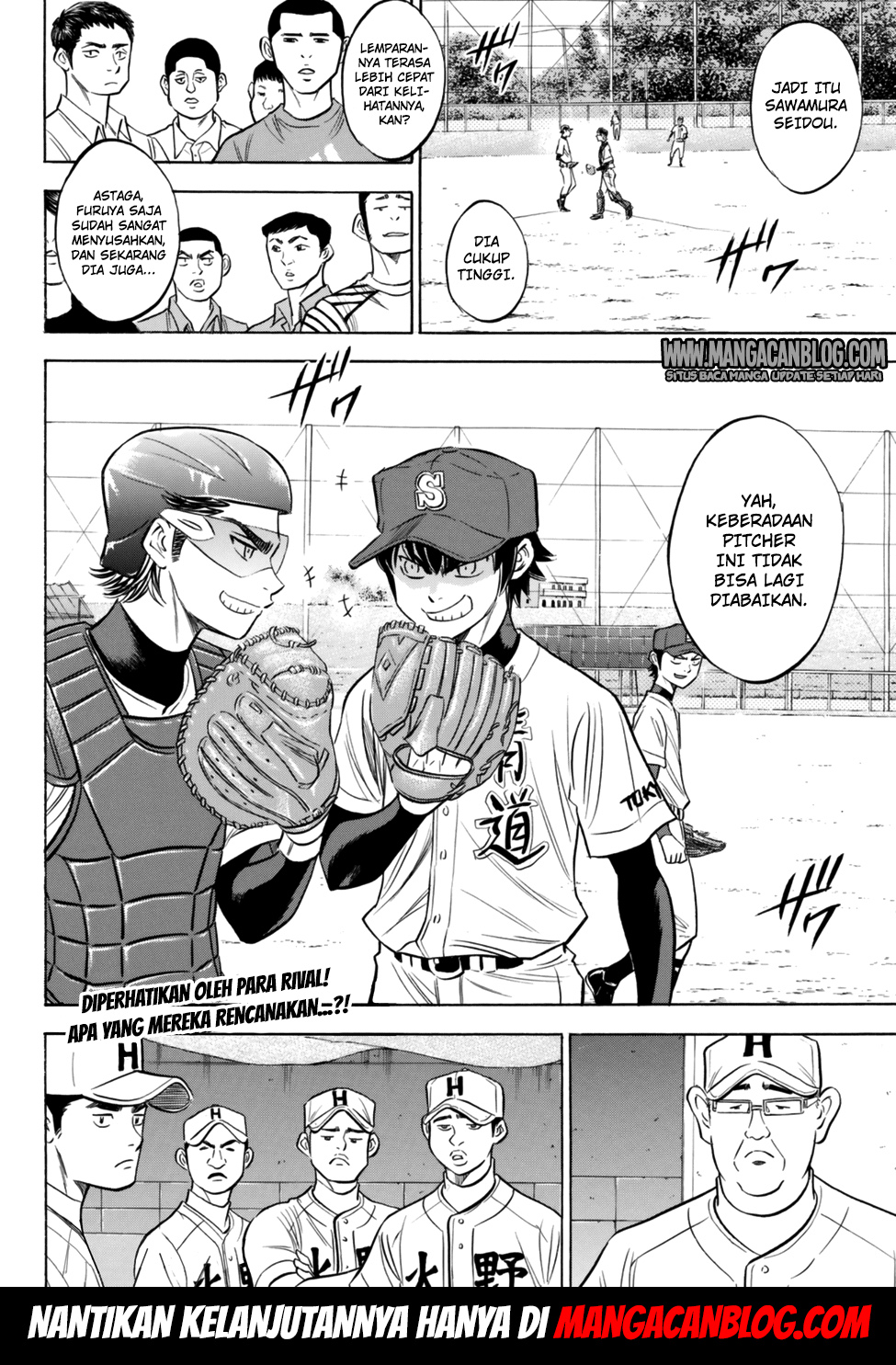 Diamond no Ace Act 2 Bab 92 halaman 20