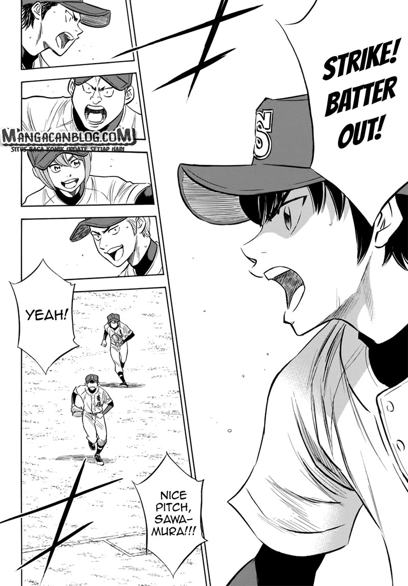 Diamond no Ace Act 2 chapter 93 halaman 9