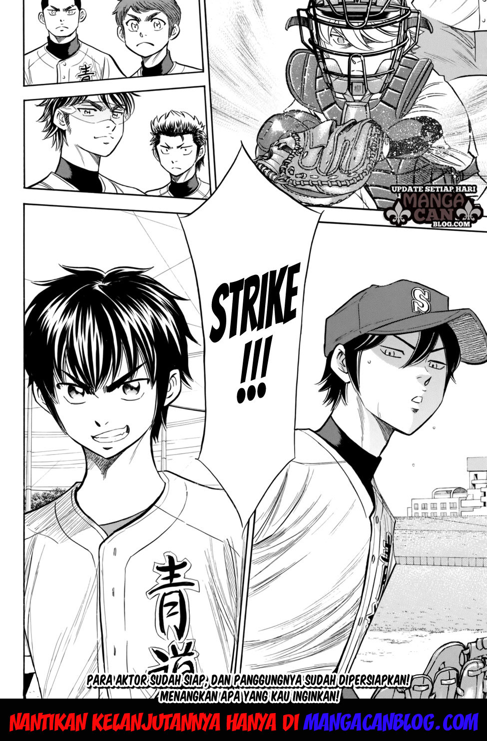 Diamond no Ace Act 2 Bab 94 halaman 19