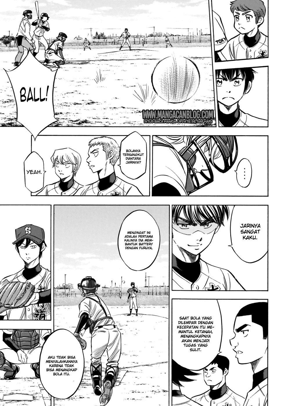 Diamond no Ace Act 2 chapter 95 halaman 5