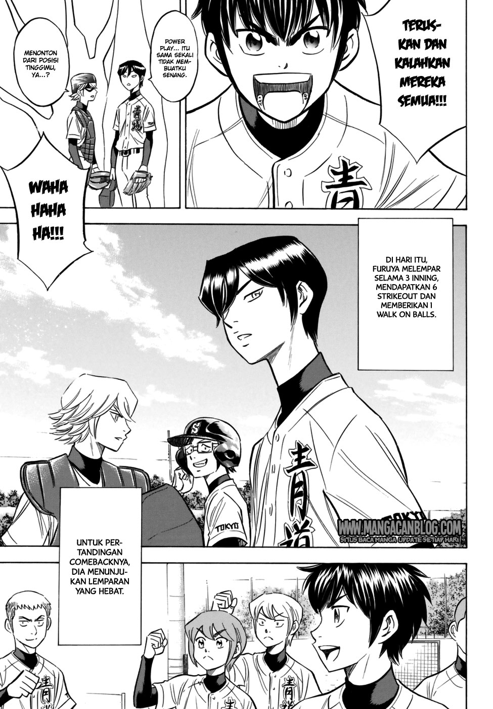Diamond no Ace Act 2 chapter 95 halaman 13