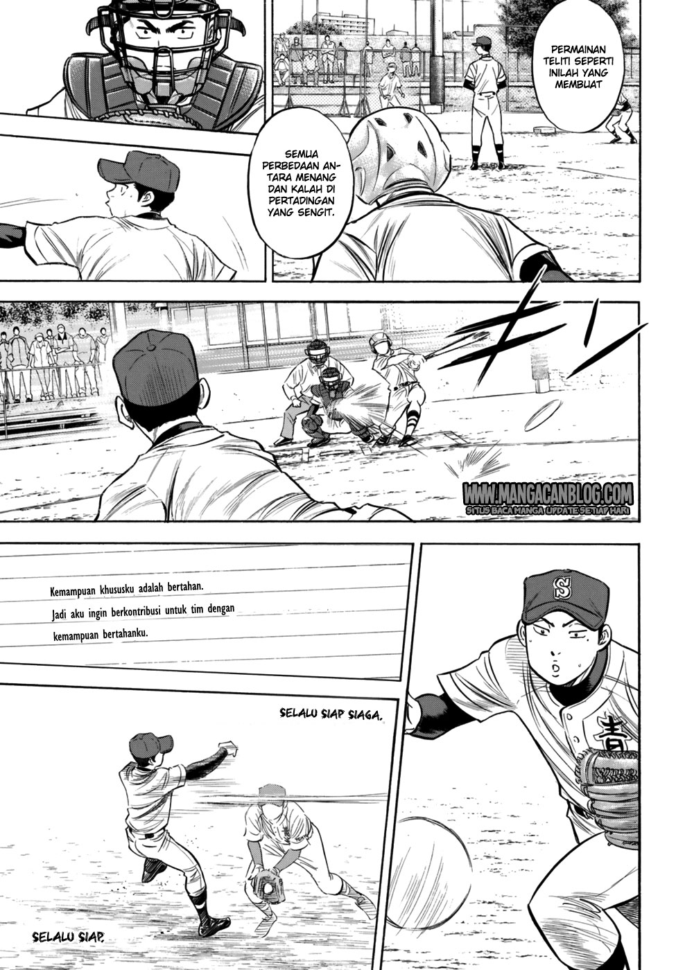 Diamond no Ace Act 2 chapter 95 halaman 17