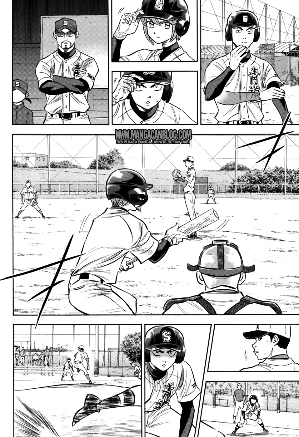 Diamond no Ace Act 2 Bab 96 halaman 4