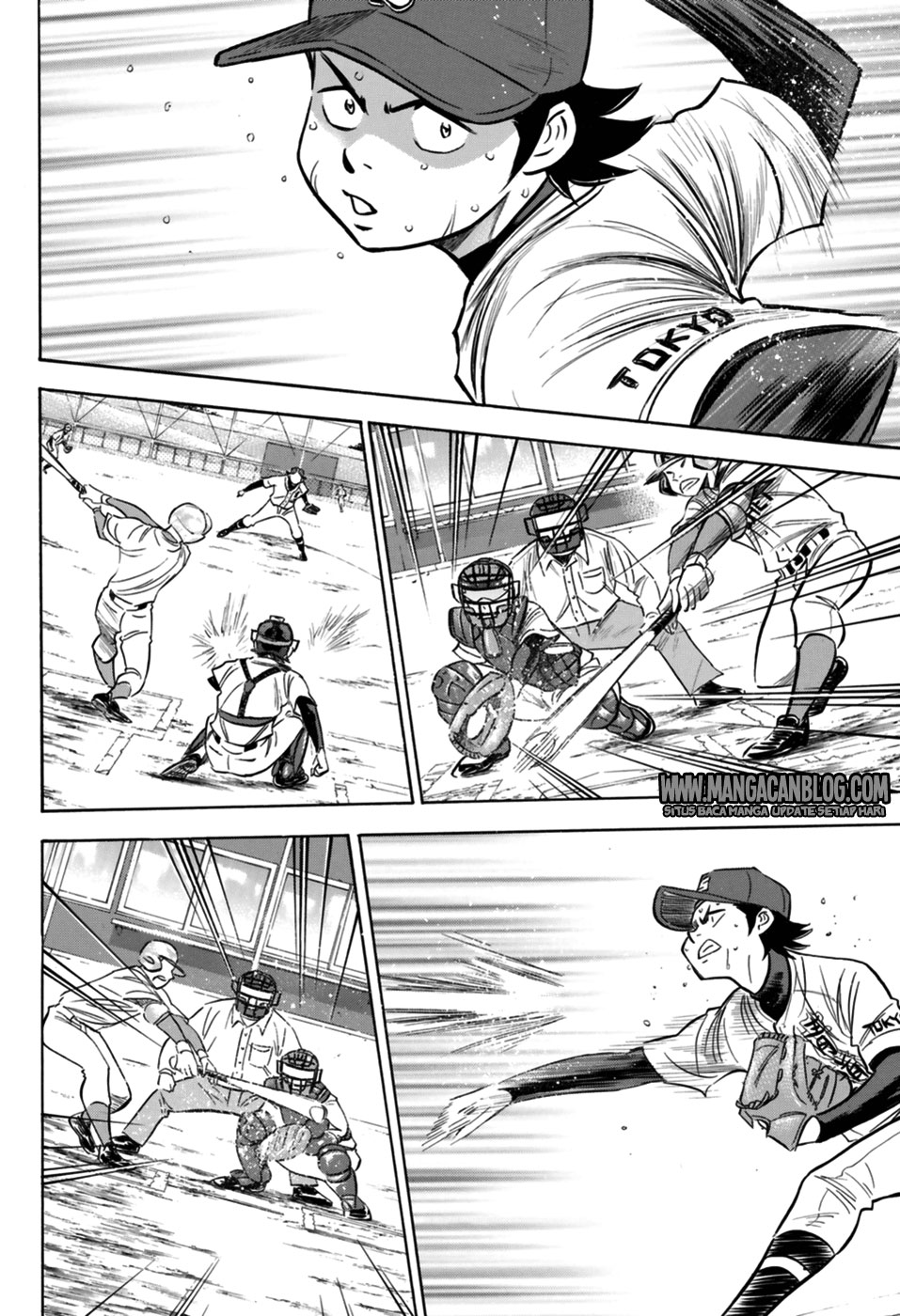 Diamond no Ace Act 2 Bab 96 halaman 12