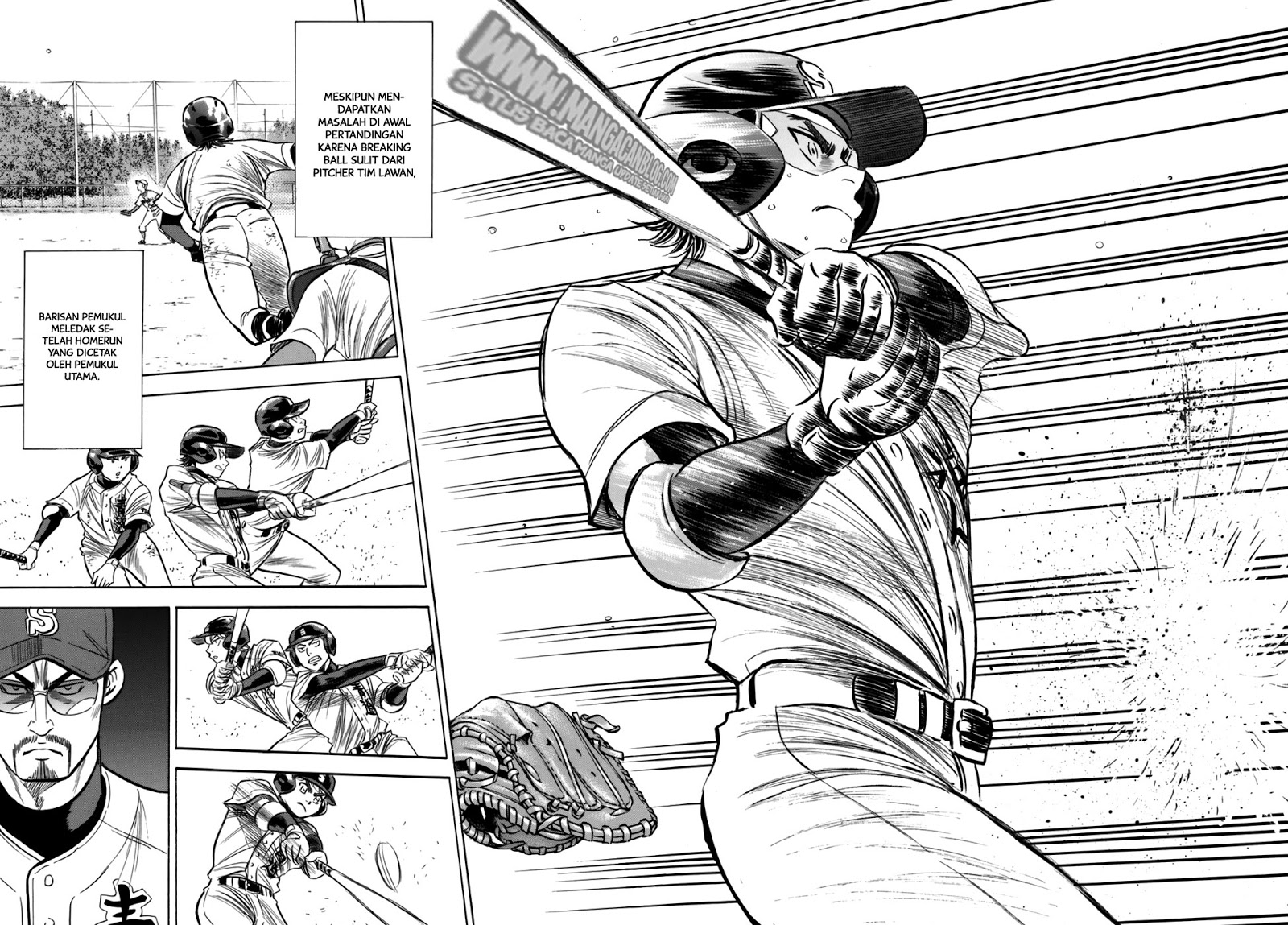 Diamond no Ace Act 2 Bab 96 halaman 18