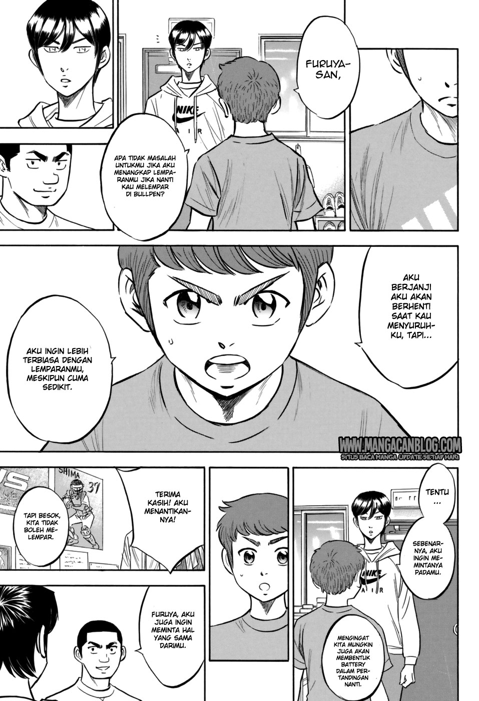 Diamond no Ace Act 2 Bab 97 halaman 7