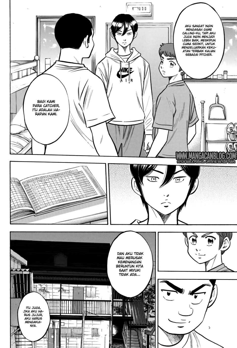 Diamond no Ace Act 2 Bab 97 halaman 8