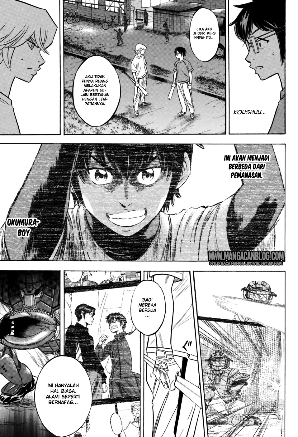 Diamond no Ace Act 2 Bab 97 halaman 11