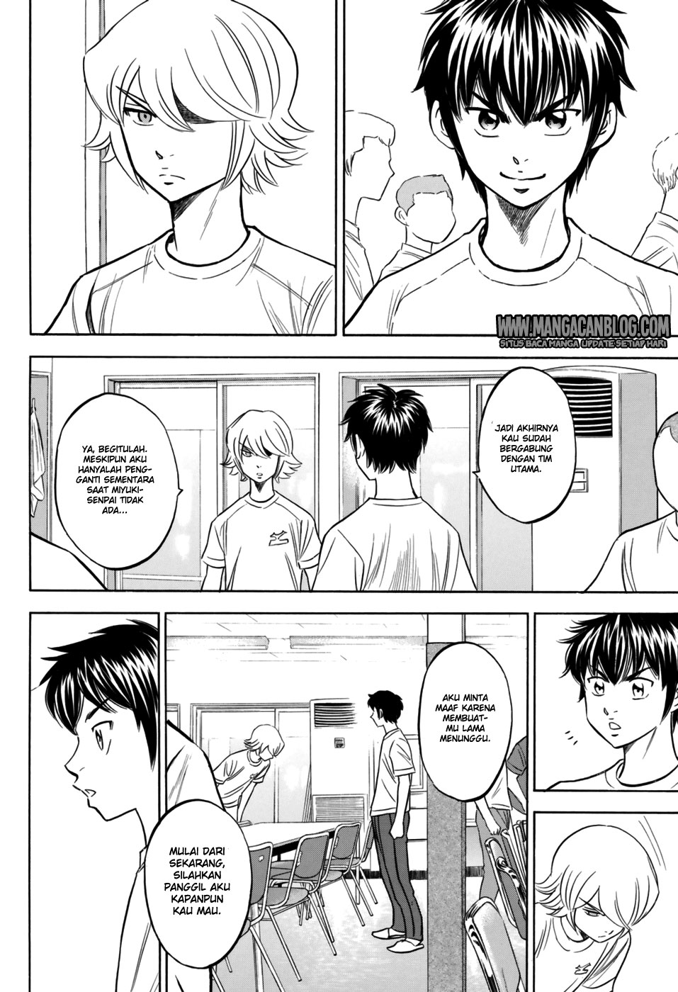 Diamond no Ace Act 2 Bab 97 halaman 18