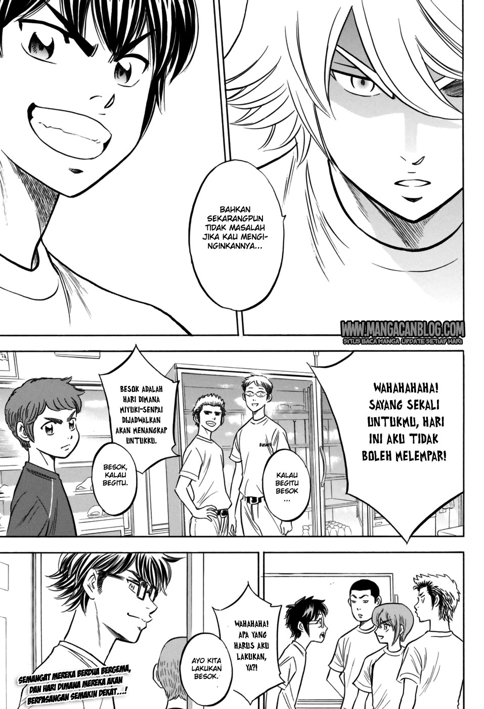Diamond no Ace Act 2 Bab 97 halaman 19