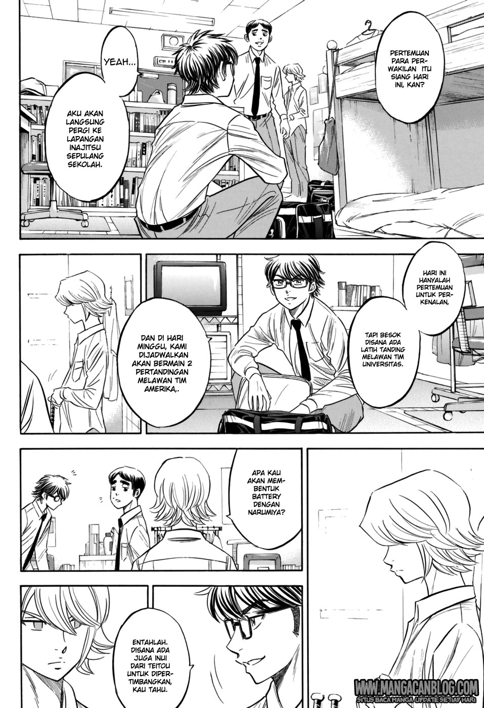 Diamond no Ace Act 2 Bab 98 halaman 2
