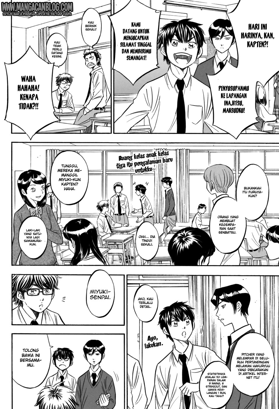 Diamond no Ace Act 2 Bab 98 halaman 6