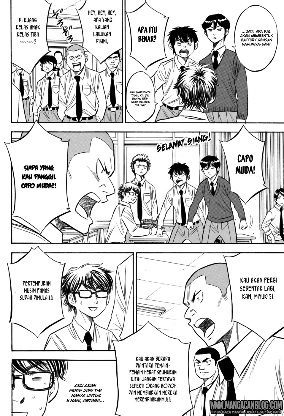 Diamond no Ace Act 2 Bab 98 halaman 8