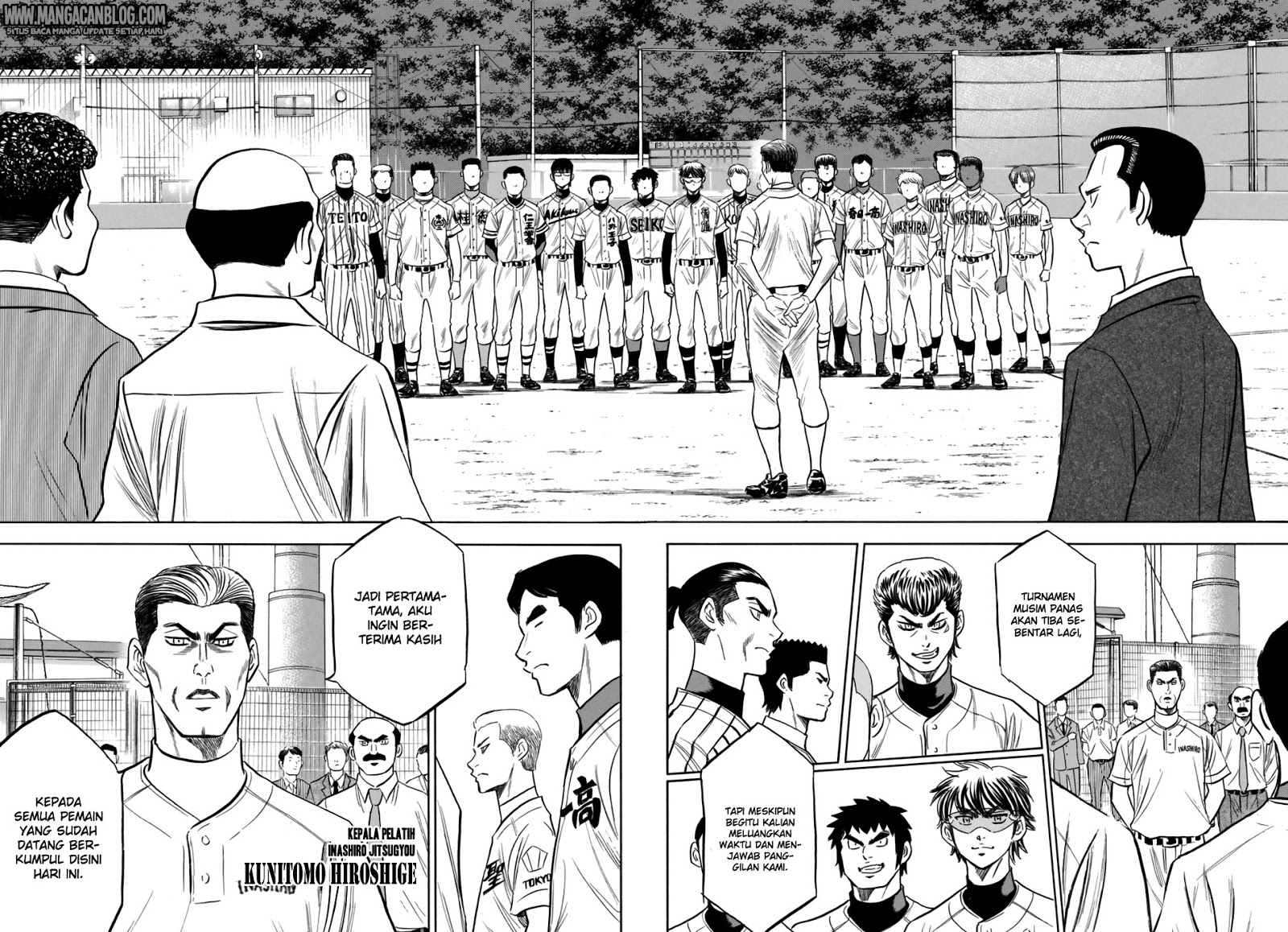 Diamond no Ace Act 2 Bab 98 halaman 14
