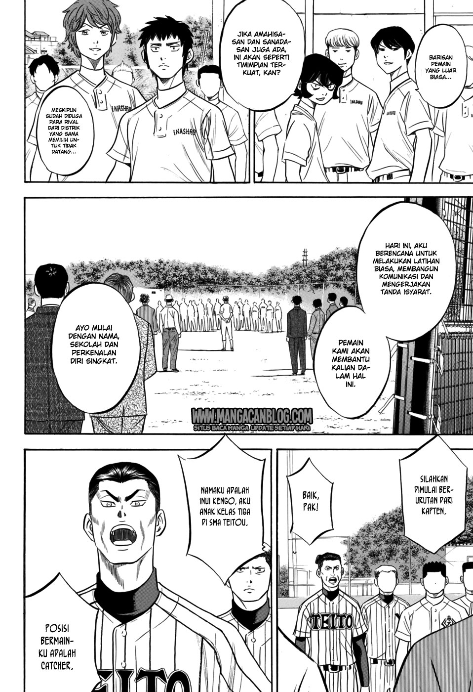 Diamond no Ace Act 2 Bab 98 halaman 15