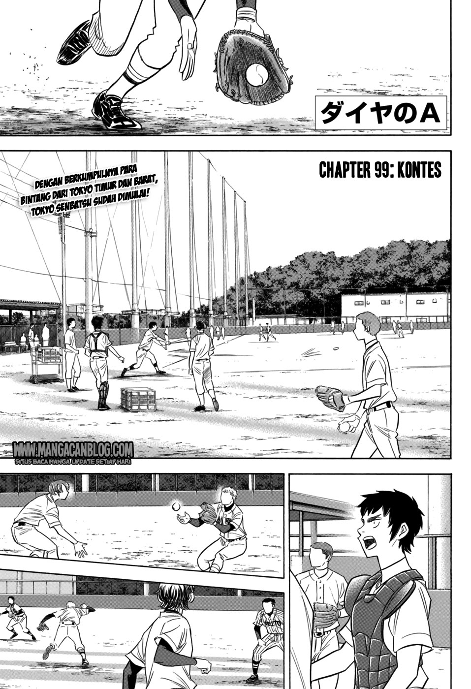Diamond no Ace Act 2 Bab 99 halaman 3