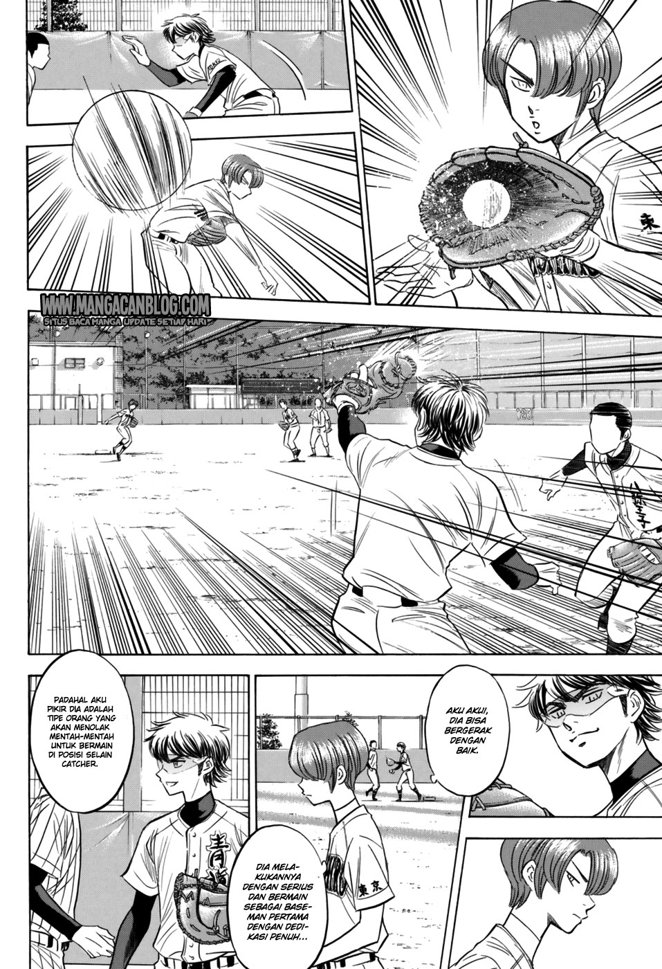 Diamond no Ace Act 2 Bab 99 halaman 6