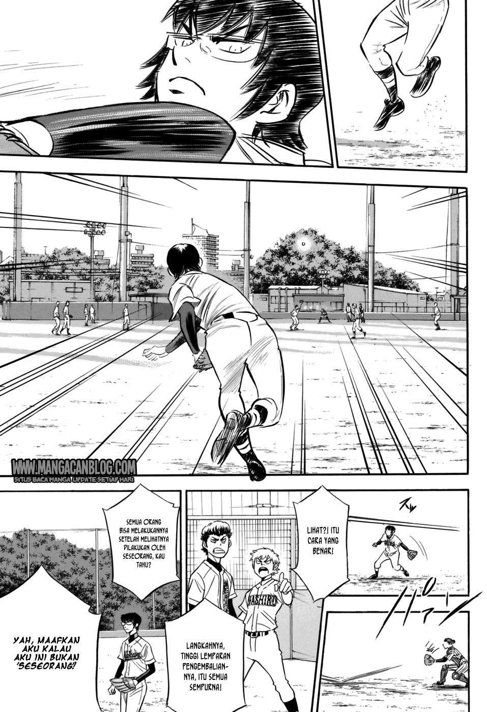 Diamond no Ace Act 2 Bab 99 halaman 9