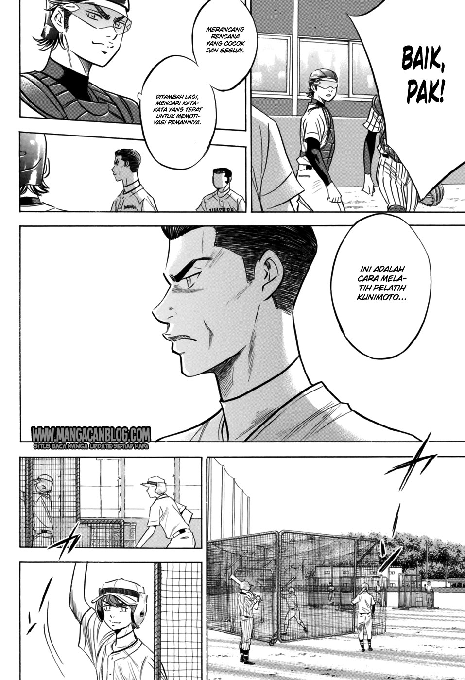 Diamond no Ace Act 2 Bab 99 halaman 14