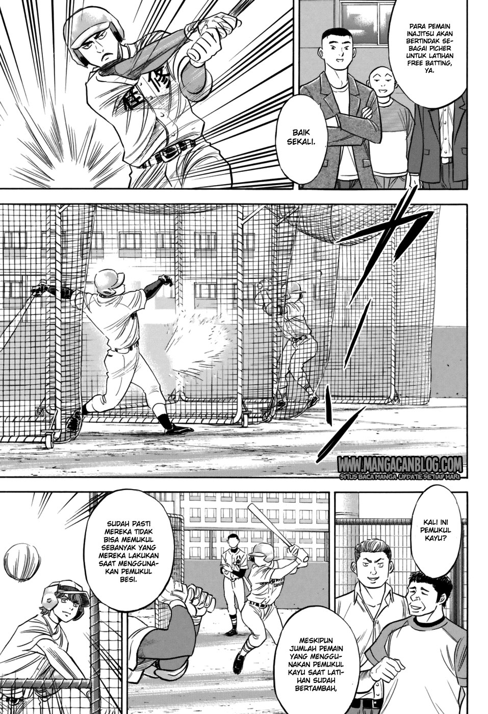 Diamond no Ace Act 2 Bab 99 halaman 15