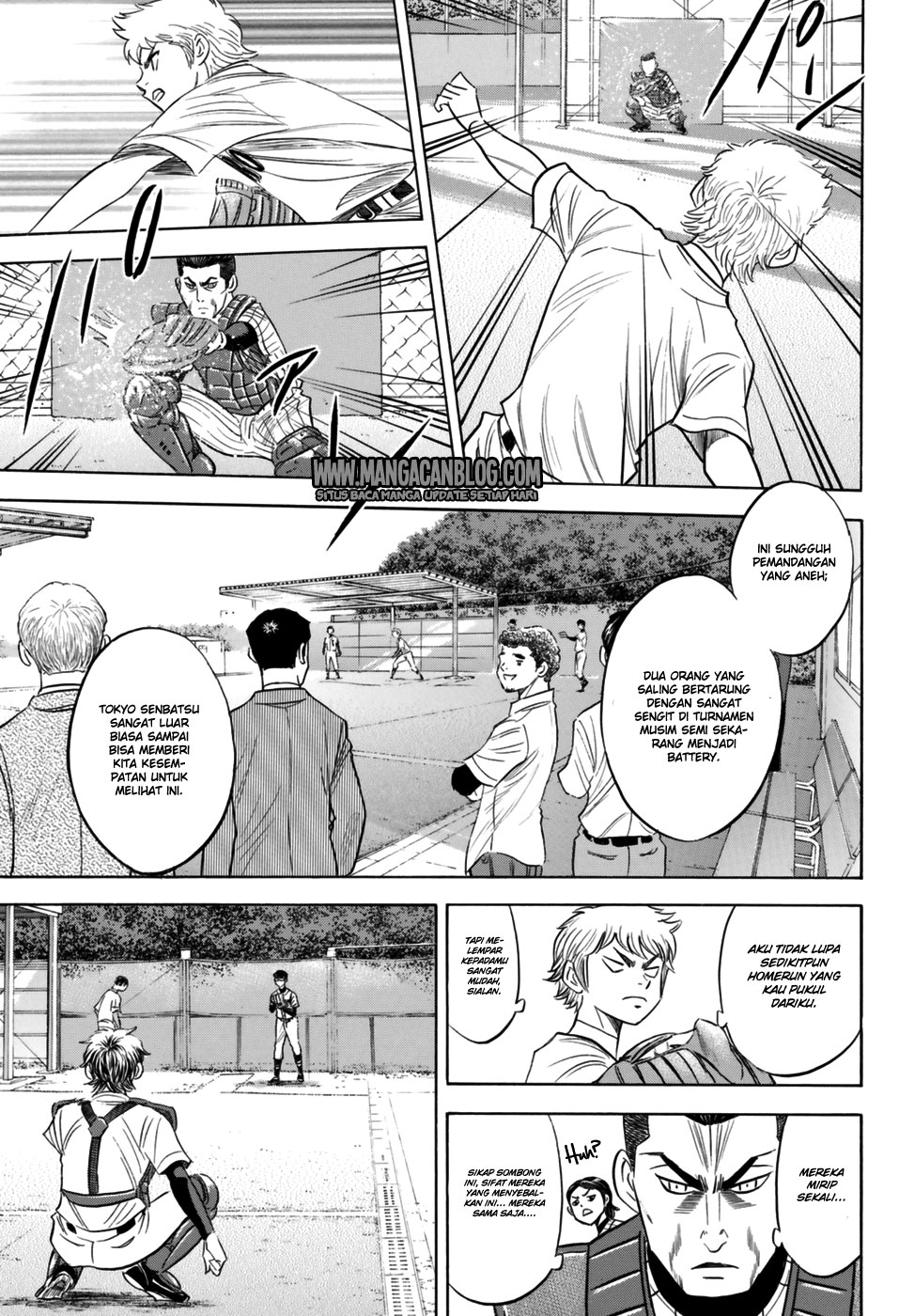 Diamond no Ace Act 2 Bab 99 halaman 19